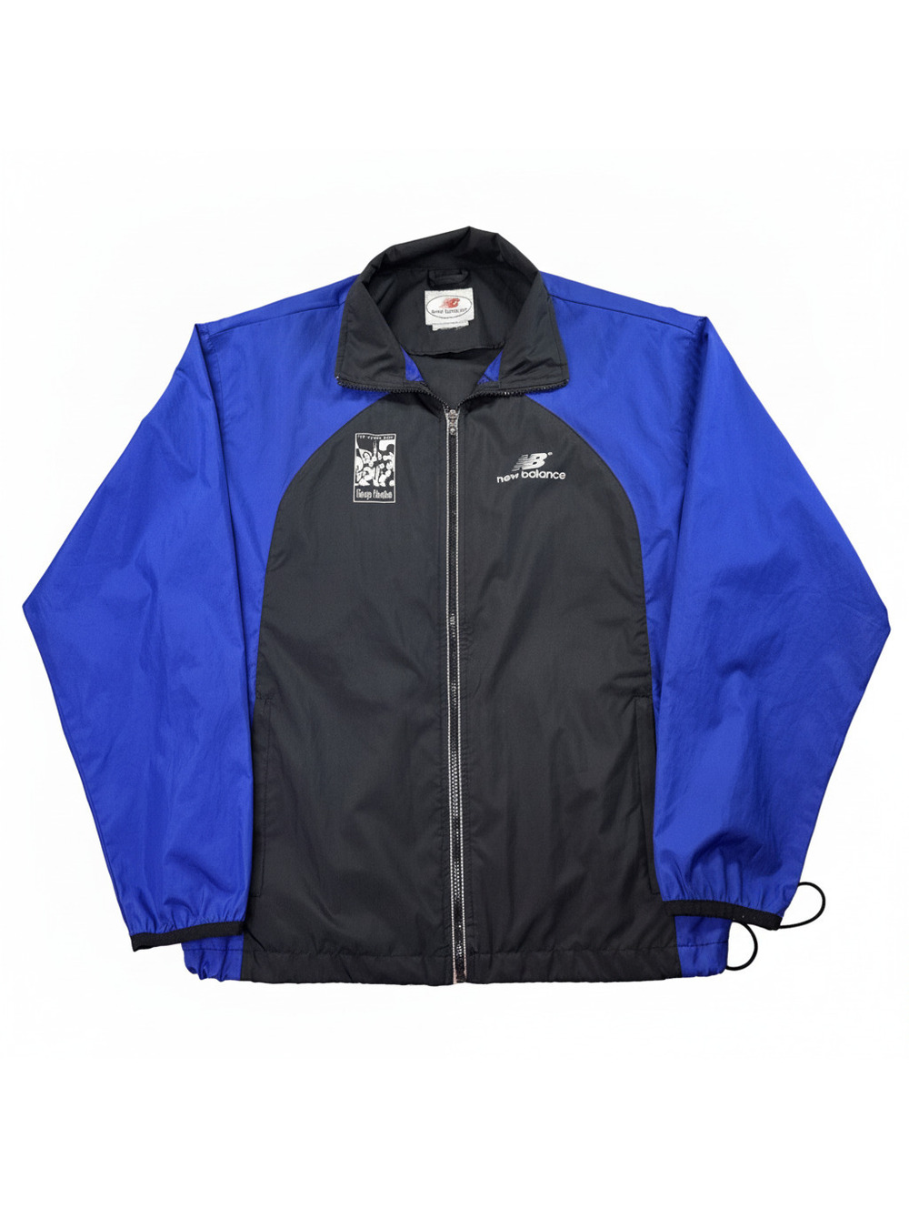 New Balance American Airlines Mens Lasalle Bank Chicago Marathon Jacket Size XL